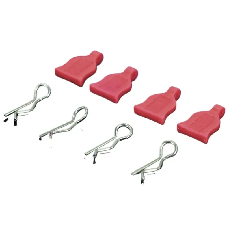 4pc/set 1/10 Clip R Pins Body Shell Easy to disassemble Silica gel for RC Hobby Model Car HPI HSP Traxxas Axial Kyosho Wltoys