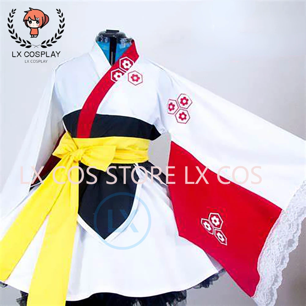 

Anime Cosplay Costume Sesshoumaru Lolita Inuyasha Kimono Dress Full Sets Custom Made Female Halloween