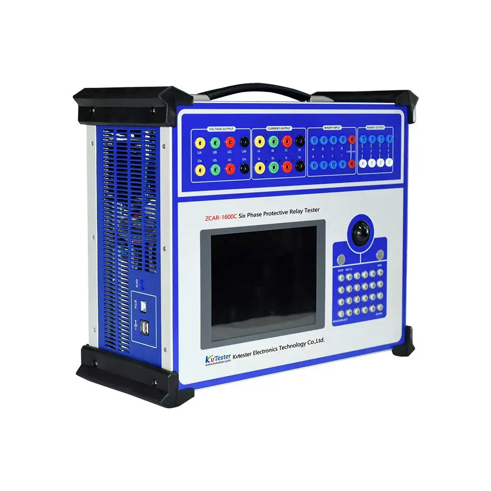 High Performance Portable Six Phase Microcomputer Relay protection Tester and Secondary protection Calibrator Factory Directsale