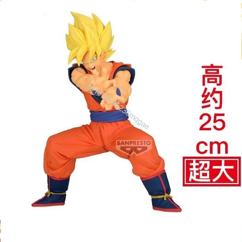 Na stanie Bandai Oryginalny Dragon Ball Z Grandista Vegeta SON GOKU-I-II Figurka Anime Model Kolekcjonerski Ozdoba na Biurko Prezent