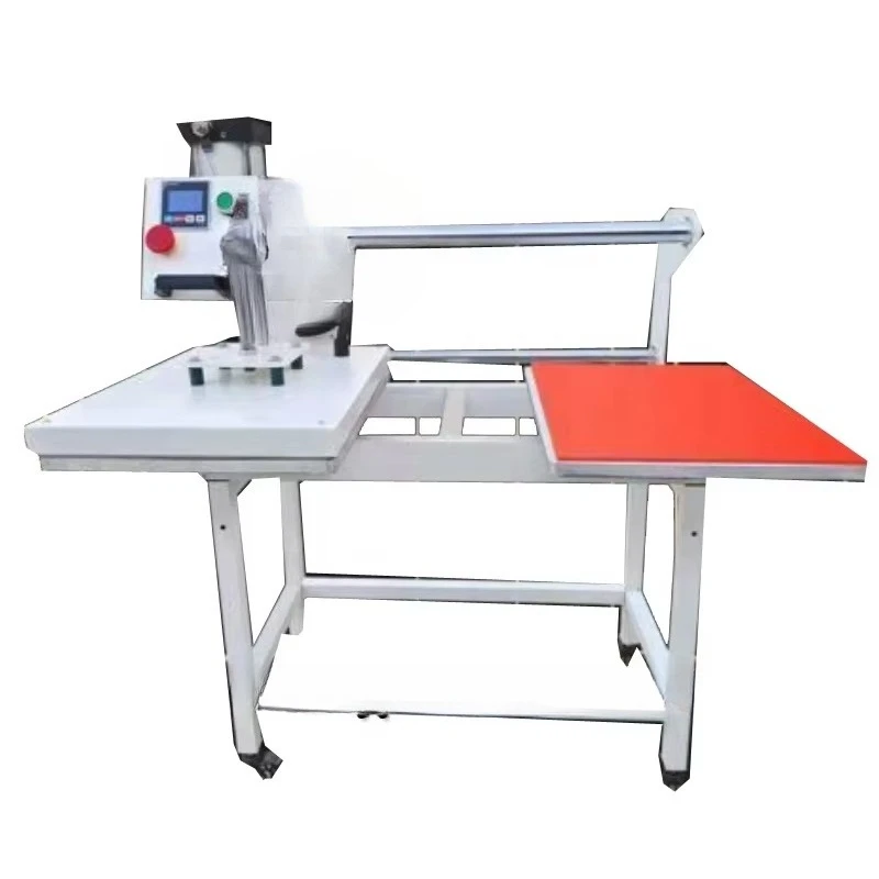 Pneumatic Double Stations Heat Hot Press 38*38 40X60 T-Shirt Heat Transfer Machine
