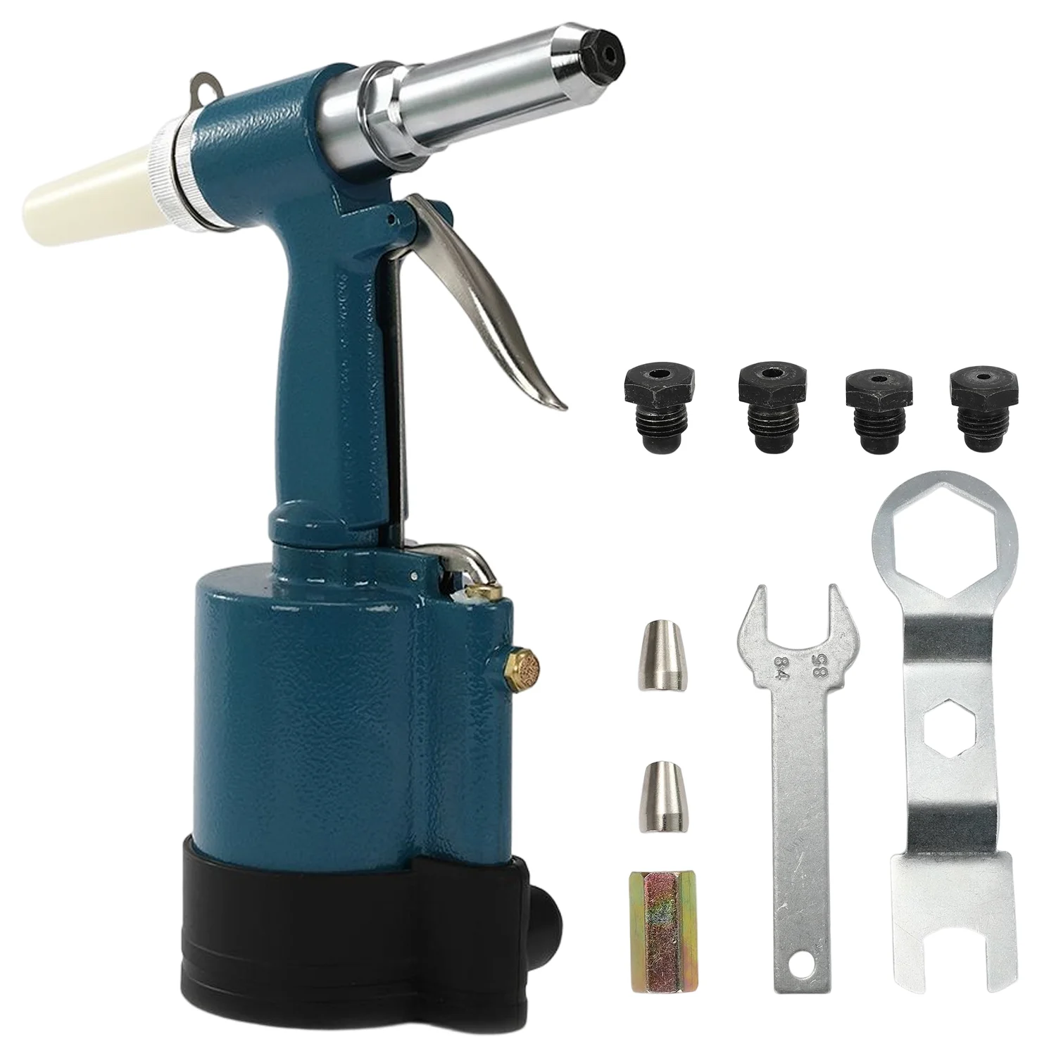 Air Riveter,Pneumatic Rivet Gun2.4－6.4mm Hydraulic Air Riveter Tool