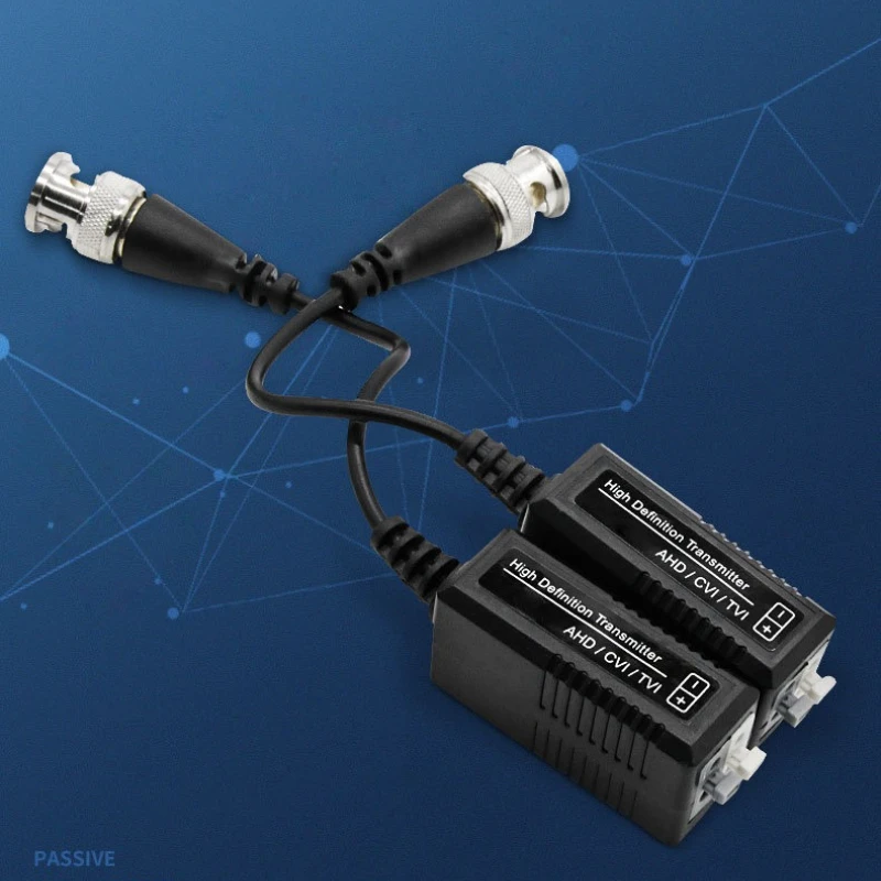 1/2/3/4 أزواج جهاز إرسال واستقبال فيديو Balun عالي الدقة CVI/TVI/AHD لكاميرا المراقبة Cctv BNC Cat5 CCTV UTP Video Balun #2