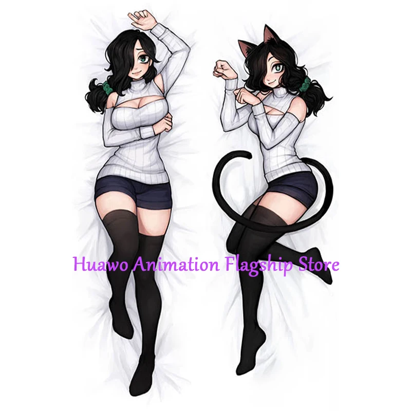 Dakimakura Anime Pillow Cover Ayumi Double Sided Print 2Way Cushion Cover Xmas Gifts