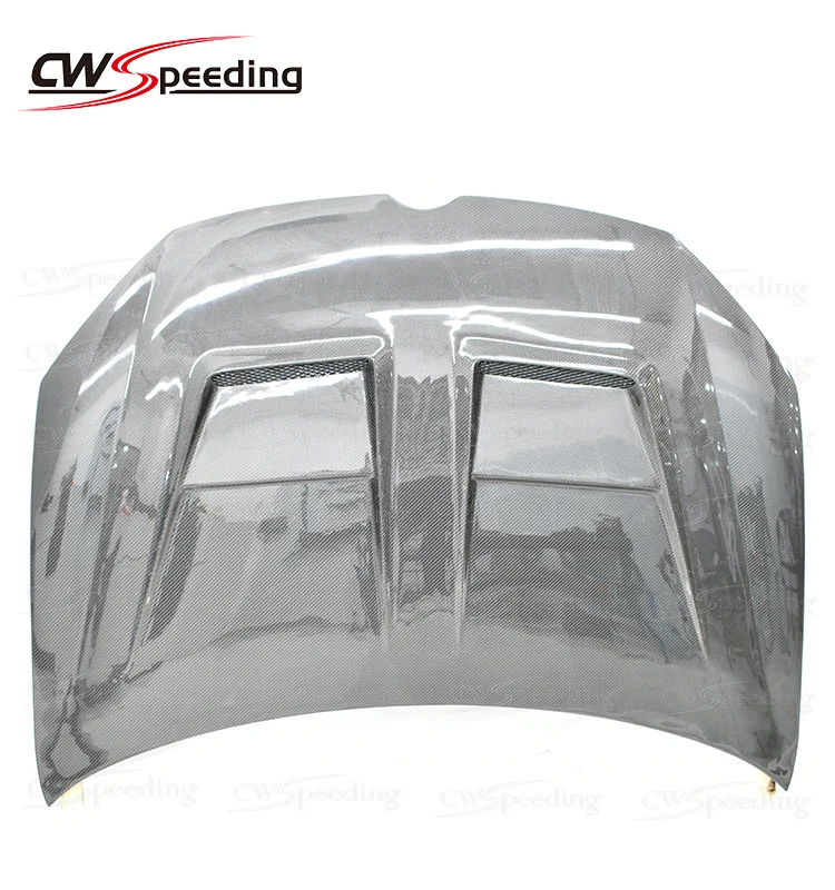 

2008-2013 WITH HOLE STYLE CARBON FIBER ENGINE HOOD BONNET for VW GOLF 6 for VOLKSWAGEN GOLF 6