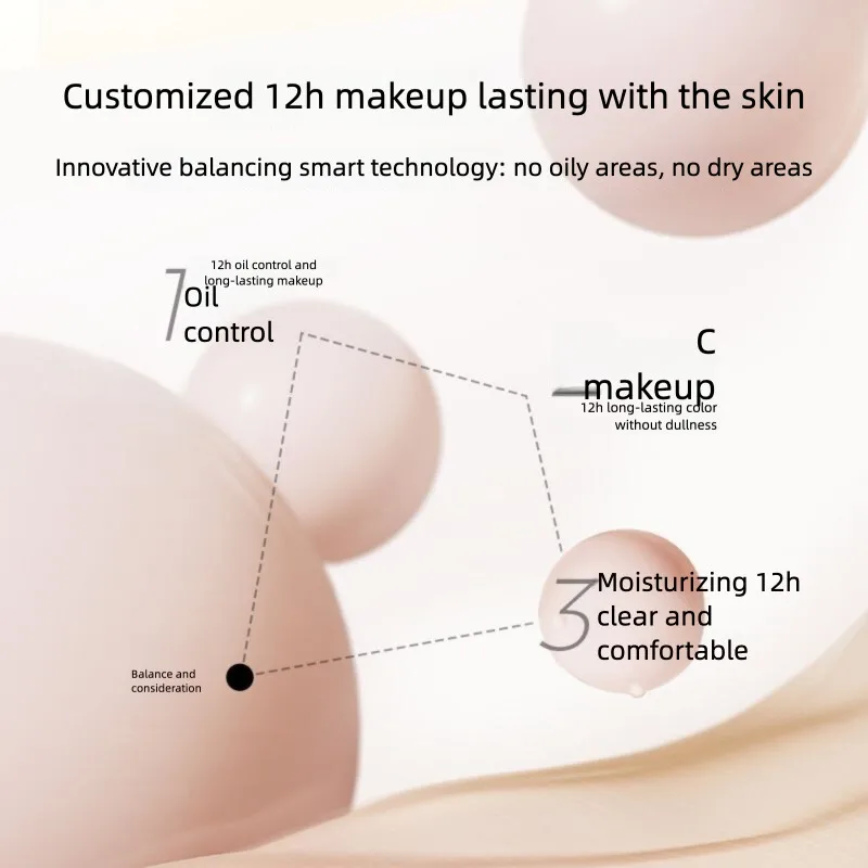 Little Odin Dual-color Dual-effect Powder Compact For Oil Control, Brightening, Setting And Touching Up, Soft Focus
