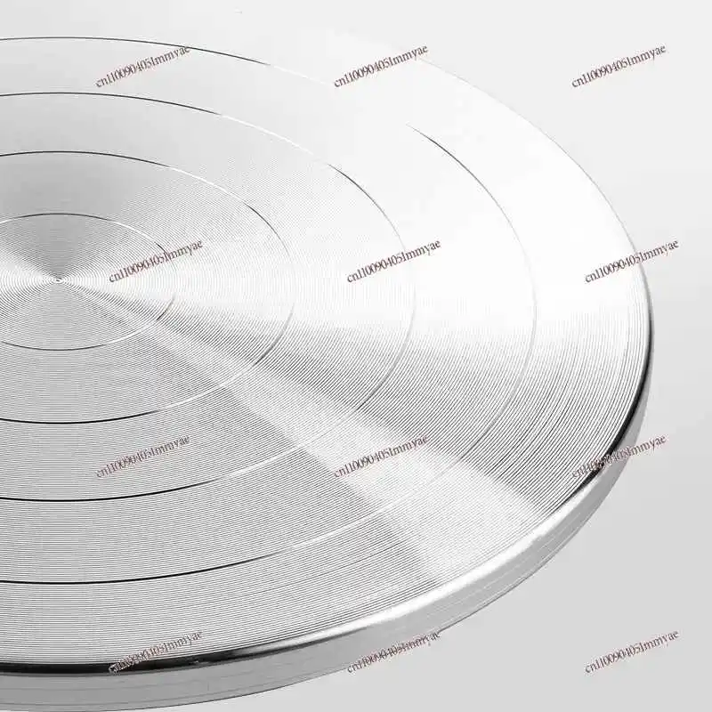 Industrial grade aluminum alloy packing turntable rotating base double bearing pottery bonsai