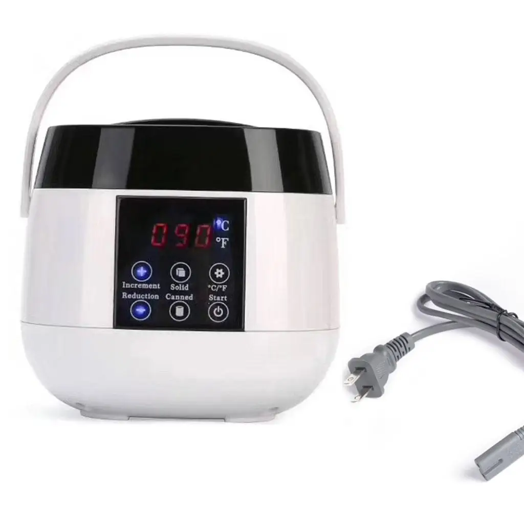 Portable Wax Heater Hair Removal Fast Heat Smart Waxing Machine for Eyebrow Facial Epilator Easy to Use