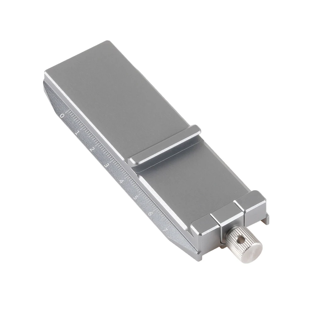 BGNing Metall-Schnellwechselplatte für DJI RS 4 Mini, kompatibel mit Arca-Swiss-Montageplatten, Kamerakäfigen und L-Platten, verstellbar – Detail 6