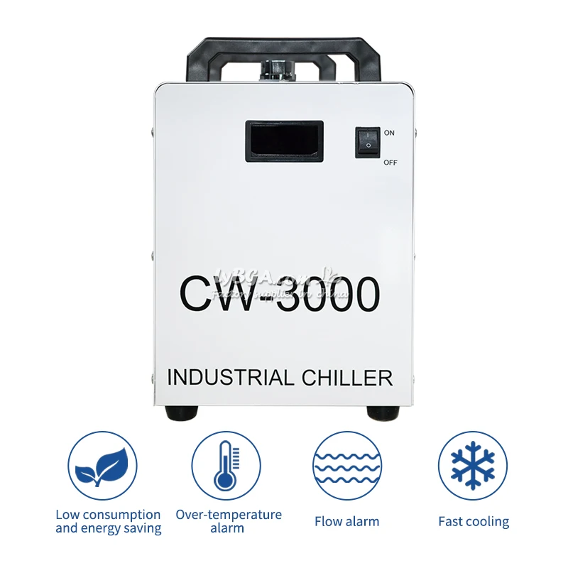 

LY Industrial Chiller CW-3000 Series Water Cool Water Tank Capacity 6L for CO2 Engraving Cutting System 220V 110V Optional