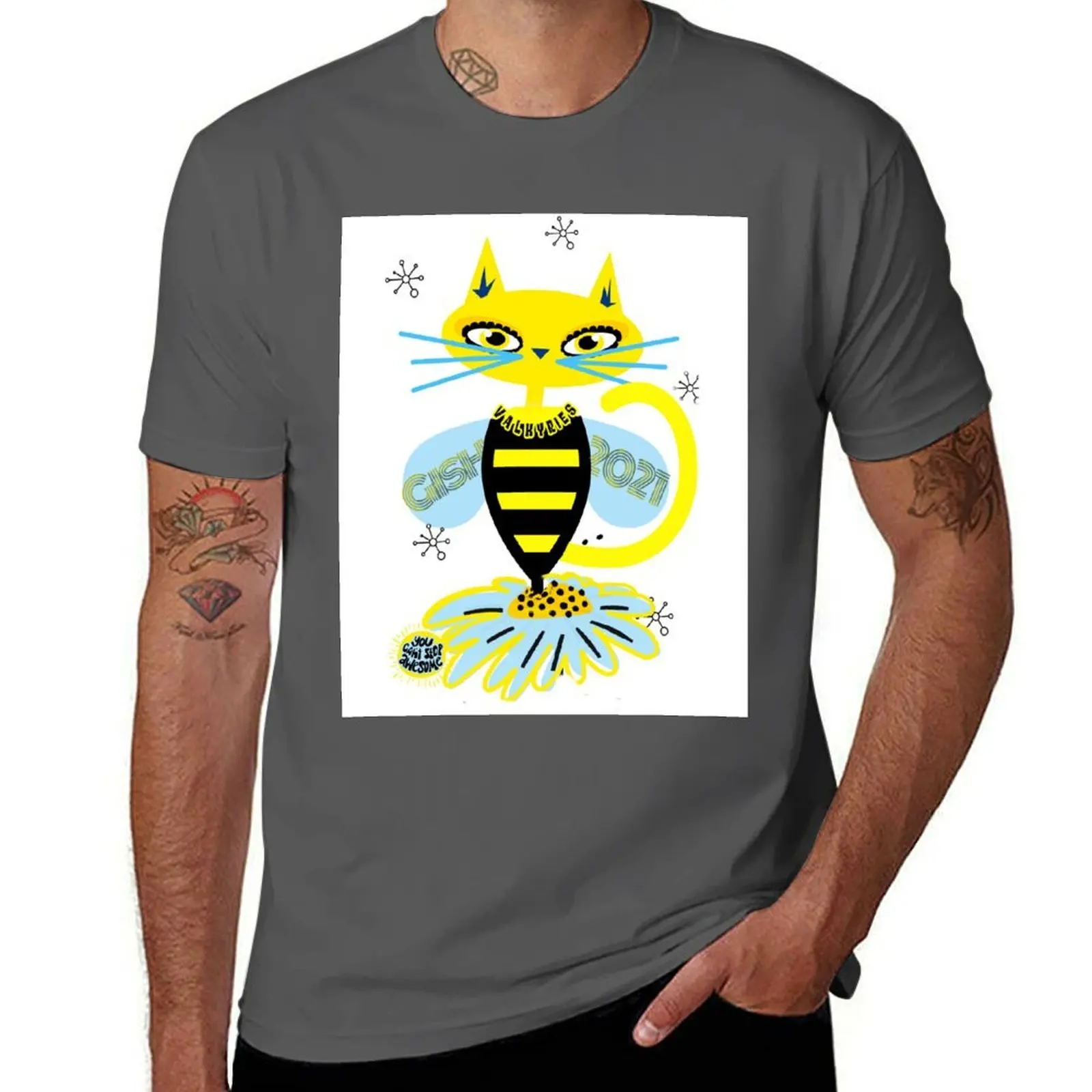 

Beeline Gish Valkieries T-Shirt man t shirt cotton high quality t shirts for man graphic funny T-Shirt