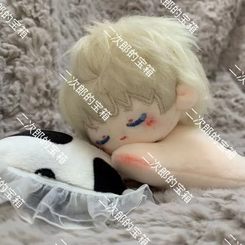 "Amor y espacio profundo" Li Shen, Shen Xinghui, Qi Yu, Qin Che, muñeca de algodón con posición para dormir de 10cm, regalo para bebé desnudo sin ropa