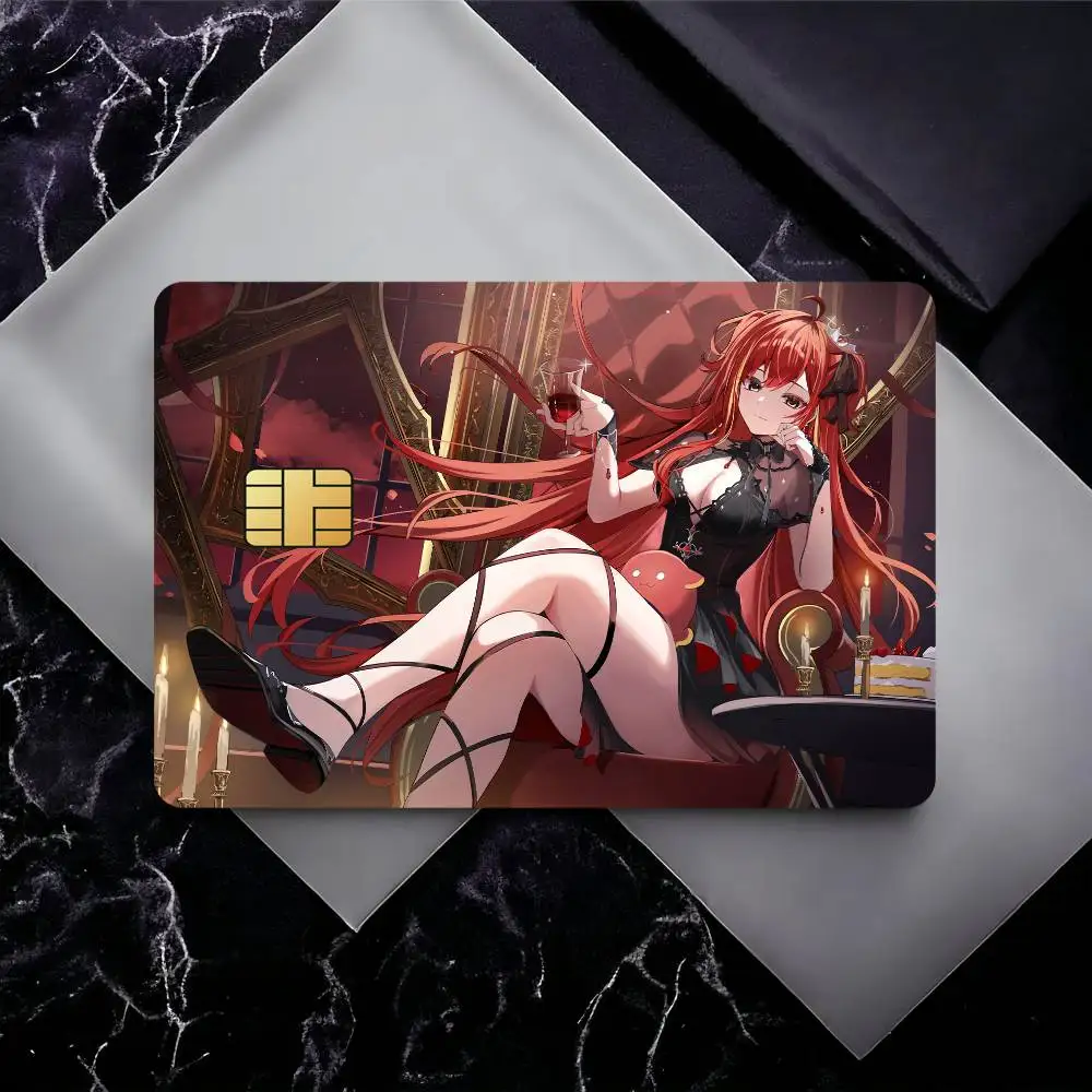 Singer A-Akane Lize Credit Card Skin Stickers For Bank Card Bus Metro Card Sticker Waterproof Gift