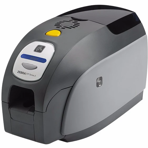 

Zebra ZXP3 Single-Sided ID Card Printer Dye Sublimation edge-to-edge printing USB CR80 10-40mil