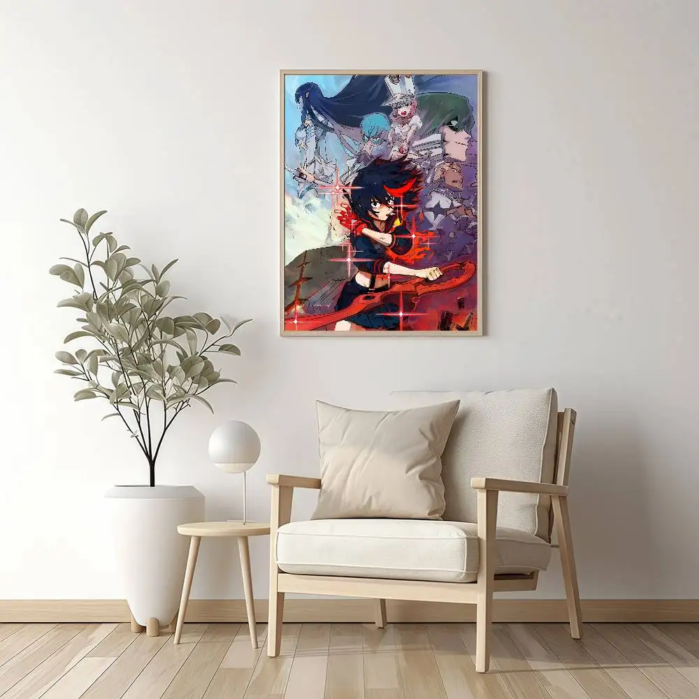 Anime Tengen Toppa Gurren-Lagann Wall Art Print Poster Japanese Art Exhibition Decorative Painting Modern Home Decor Unframed