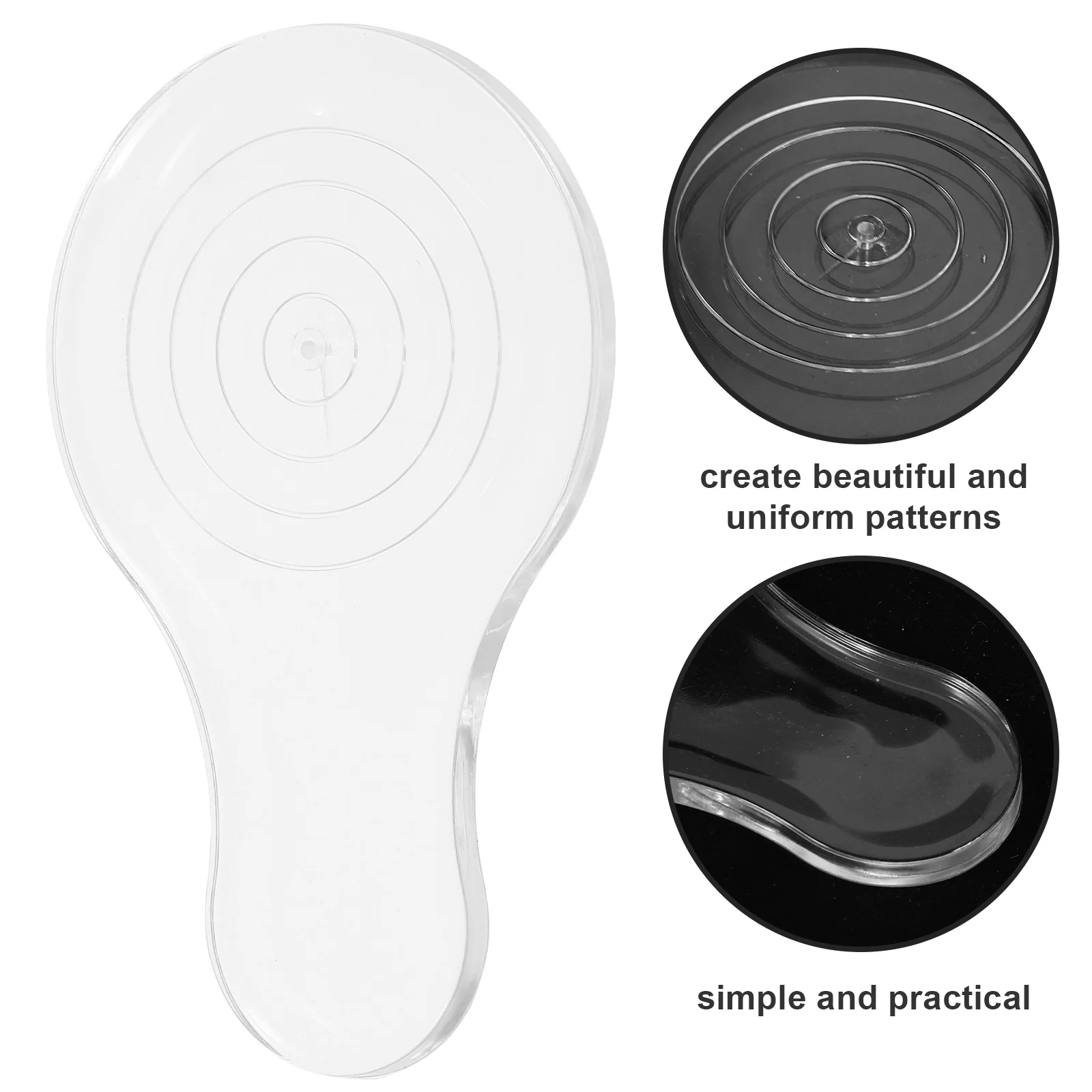 4 قطعة أداة لف الورق البلاستيكية DIY بها بنفسك الحرفية اللف الشباك جهاز المحمولة قابلة لإعادة الاستخدام اليدوية بطاقات المعايدة الزفاف #5