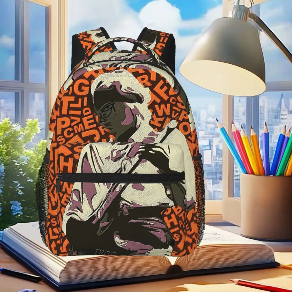 Inspired By Mark Knopfler Of Dire Straits Backpack Student Boys Girls BookBag Kids School Bag Laptop Shoulder Bags for Men Women