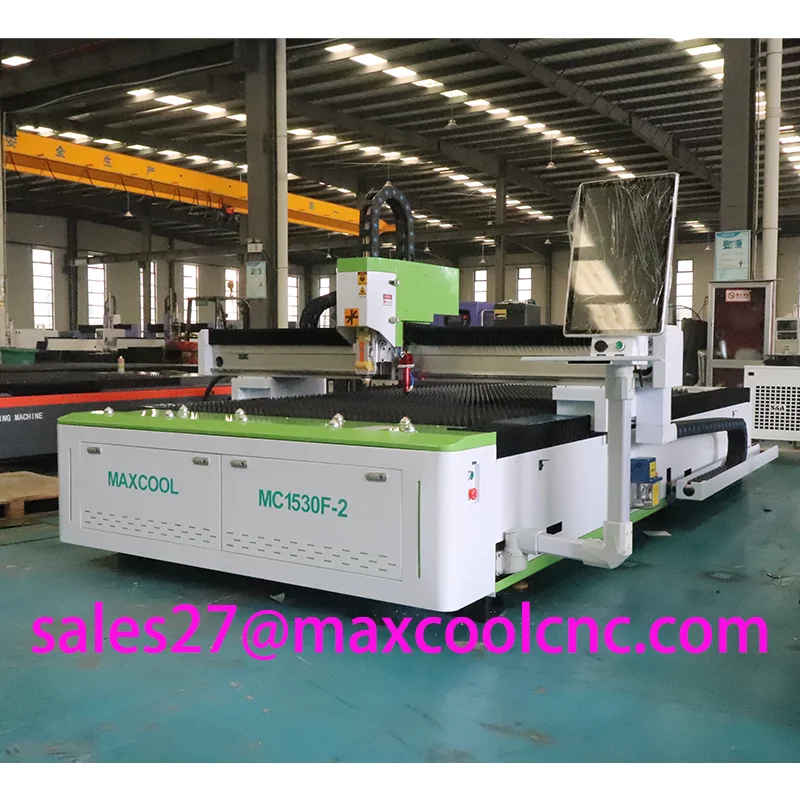 Two Heads Fiber& Co2 Laser Cutting Machine Raycus Max Lazer Metal Cutting Engraving Machine Home Decoration Non-Metal Product
