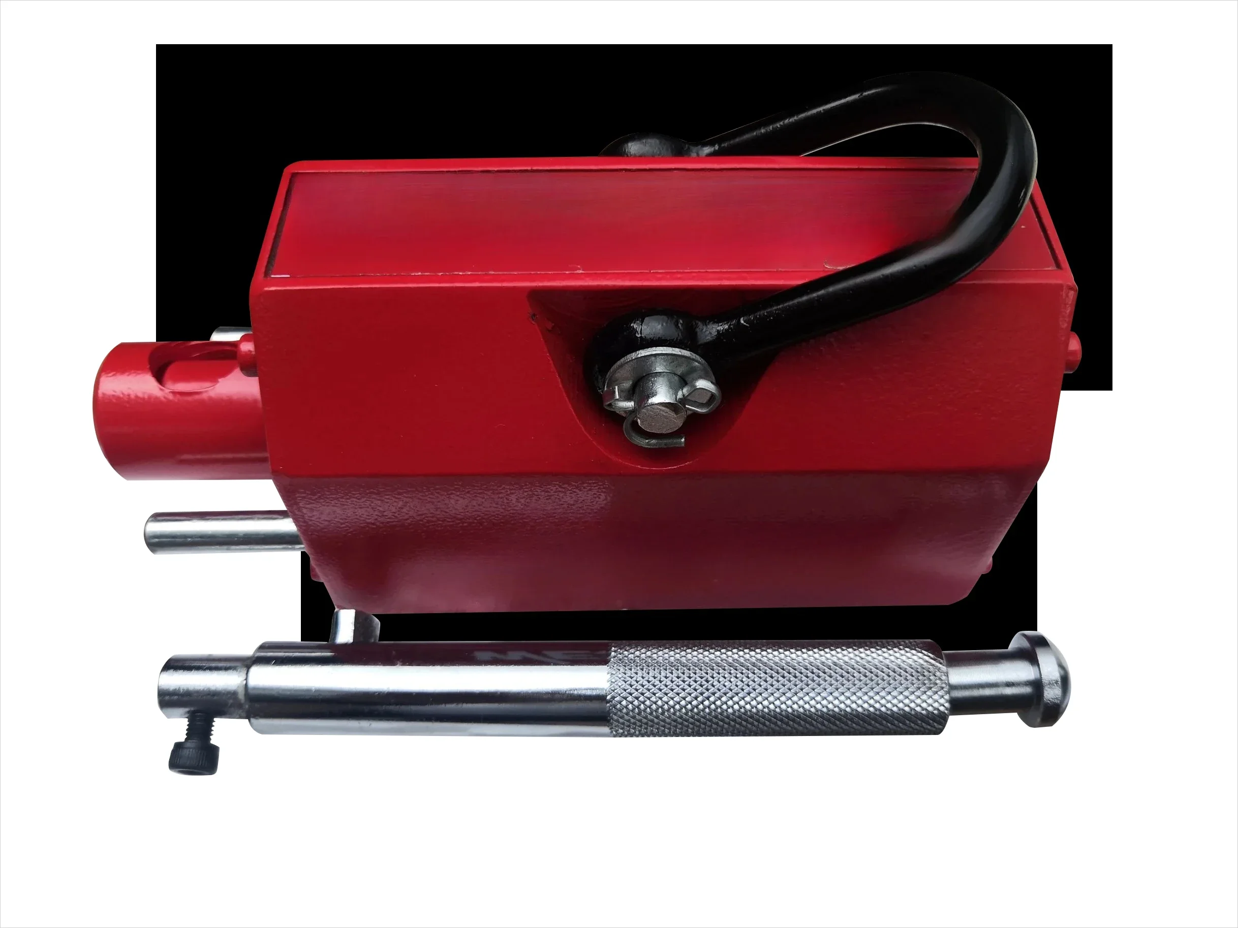 1 ton 2 tons 3 tons magnetic crane manual lifting magnet permanent magnet hoist