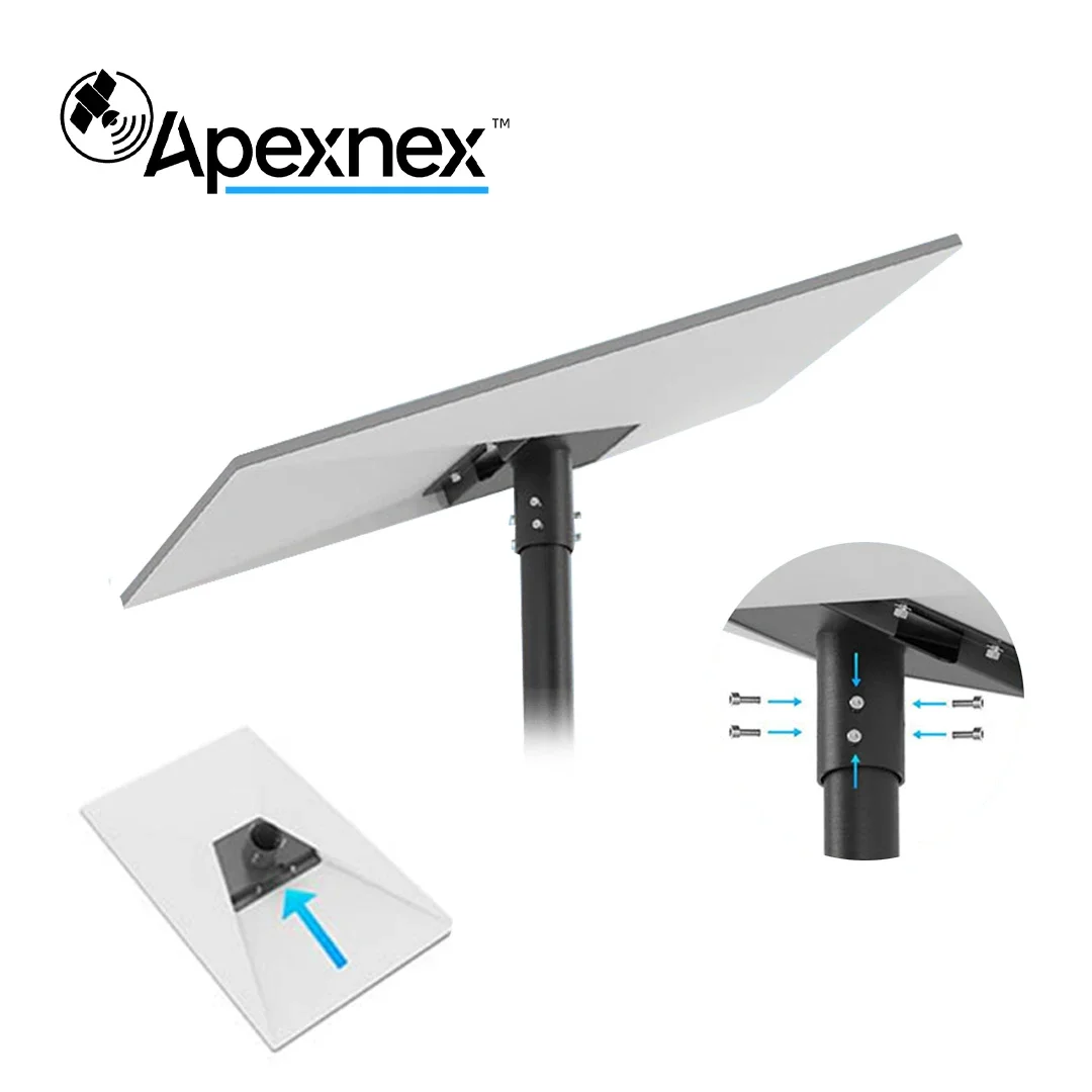 

Крепление Starlink Gen 3, устойчивая к атмосферным воздействиям сталь, прочная опора, простая установка, компактный дизайн, для жилых помещений и коммерческих помещений