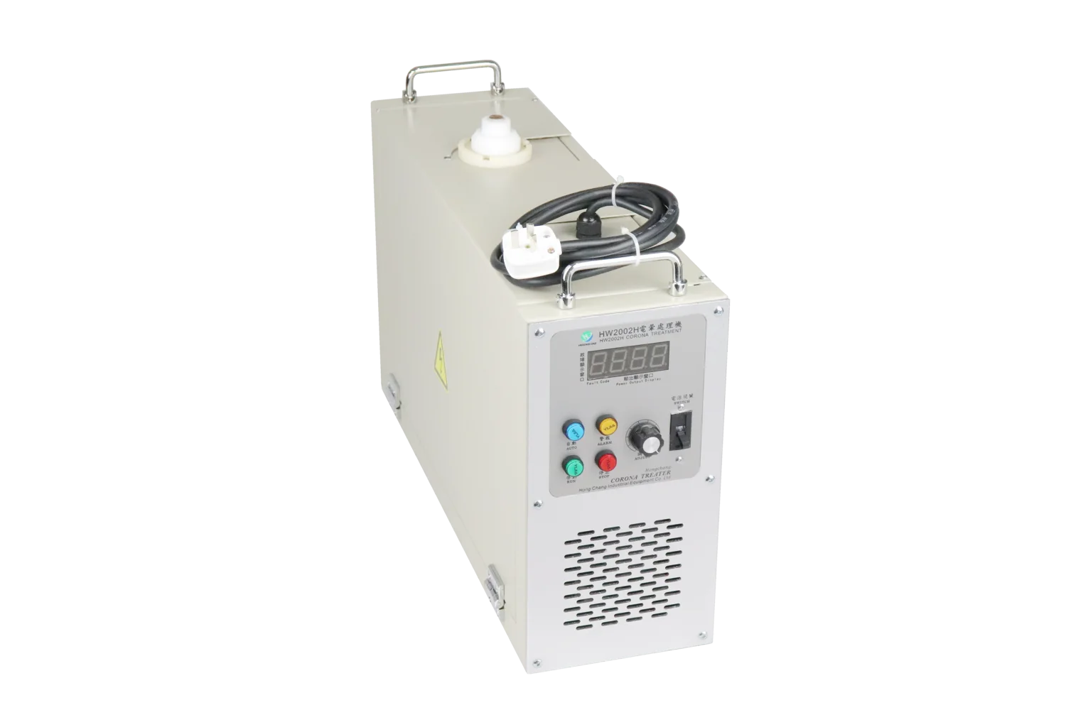 Dry Type Vertical Low Power 15KV Output 10-25HZ High Safety Easy Operation Digital Control 1000mm Processing Width Corona