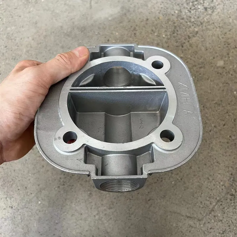 20903090 Air Compressor Accessories Aluminum Cylinder Head 0.9/8 0.6/8 Piston Air Pump 90 Cylinder Head