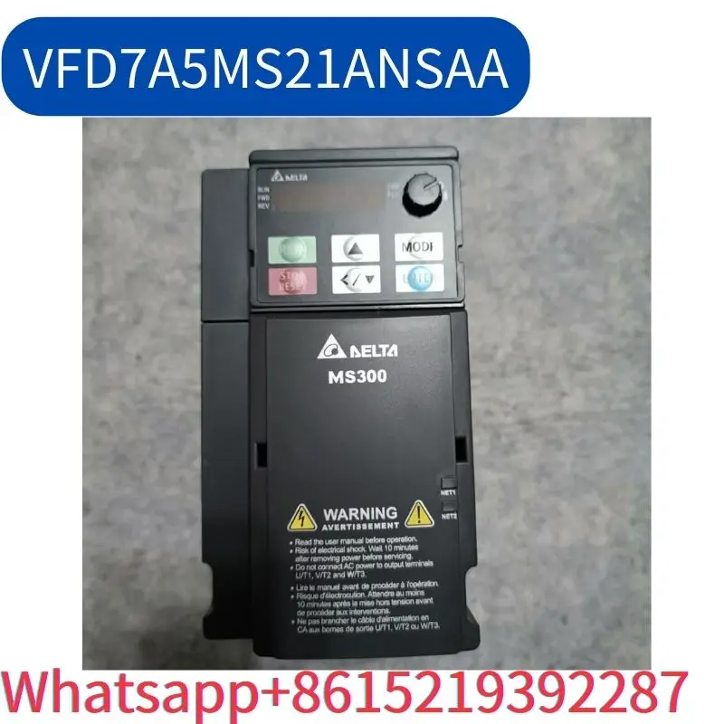 

second-hand Inverter VFD7A5MS21ANSAA 220V 1.5KW tested ok