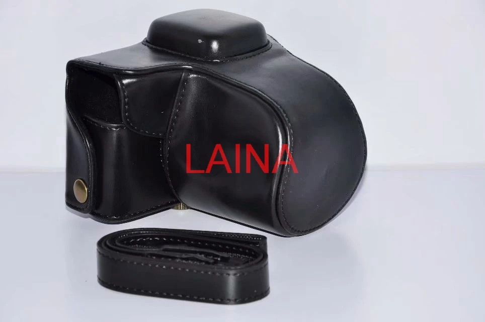 Чехол для фотоаппарата из искусственной кожи, защитный чехол для Olympus PEN E-PL3 EPL3 E-PM1 EPM1 и объектива 14-42 мм, черный, коричневый, кофейный, белый