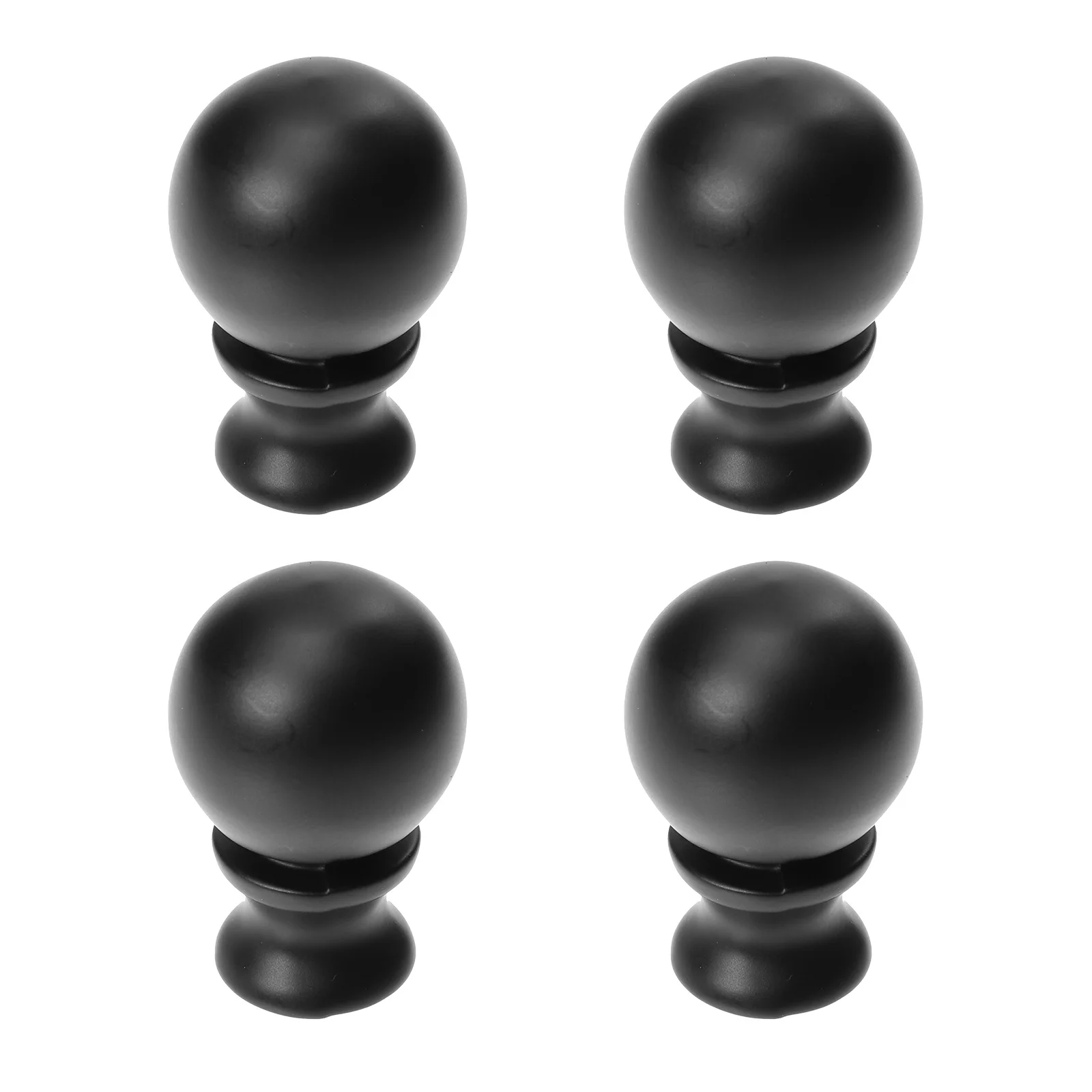 

4Pcs Lamp Finial Caps Knob Retro Style Durable Decorative Accessory for Table Lamp Floor Light Home Restaurant Bar