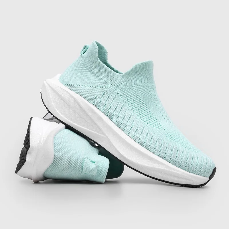 Summer Men's Shoes New Mesh Casual Socks Short and Chubby Sports Shoes Popular Flat Bottomed Pants Cheap Running Shoes