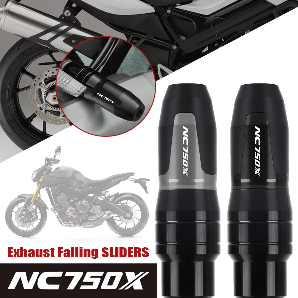 

FOR HONDA NC750X 2014 2015 2016 2017 2018 2019 2020 Motorbike CNC accessories Exhaust Frame Sliders Crash Pads Falling Protector