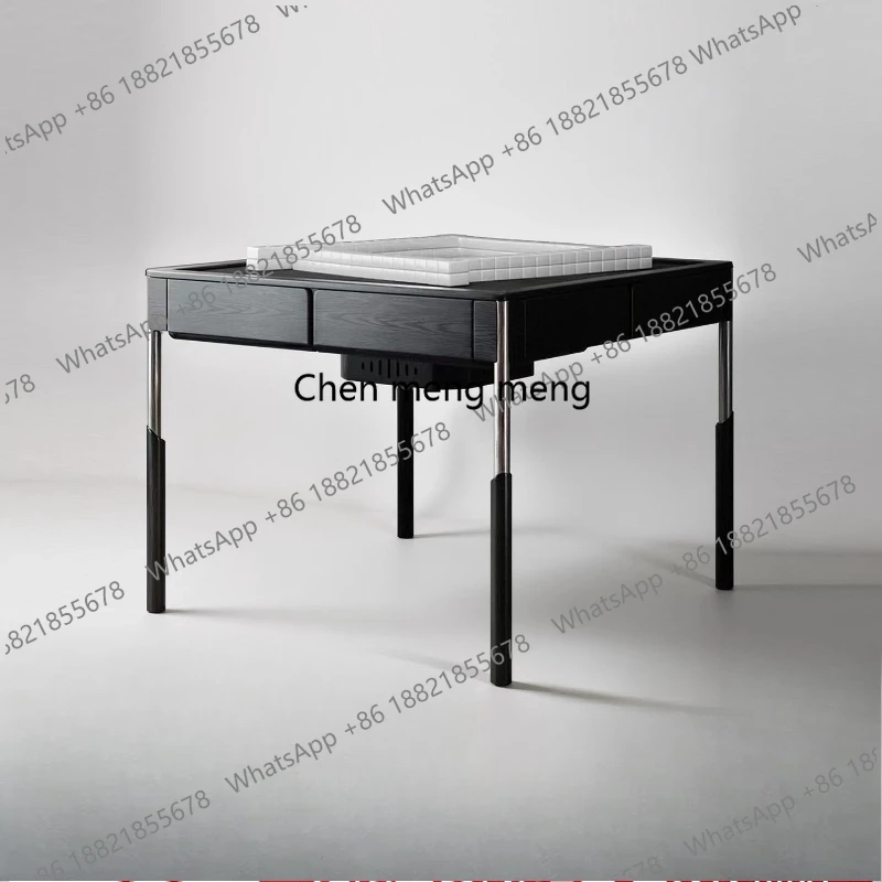 

Твердый стол для маджонга, автоматический бытовой антикварный высококачественный обеденный стол для маджонга, встроенный