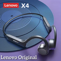 Lenovo X4 Bone Conduction Wireless Headphones Ear Hook Bluetooth Earphones HIFI Stereo Noise Reduction Sport Waterproof Earbuds