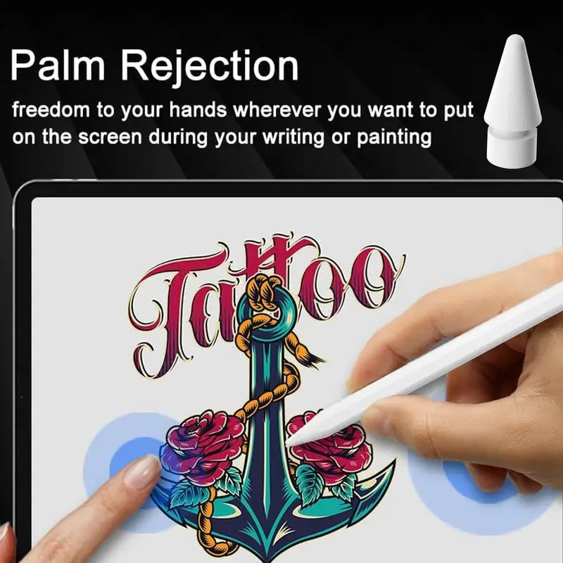 Capuchons de crayon de remplacement magnétiques pour tablette Pro, accessoires et pièces de téléphone portable Apple Pen Ipencil, 9.7 ", 10.5", 12.9"