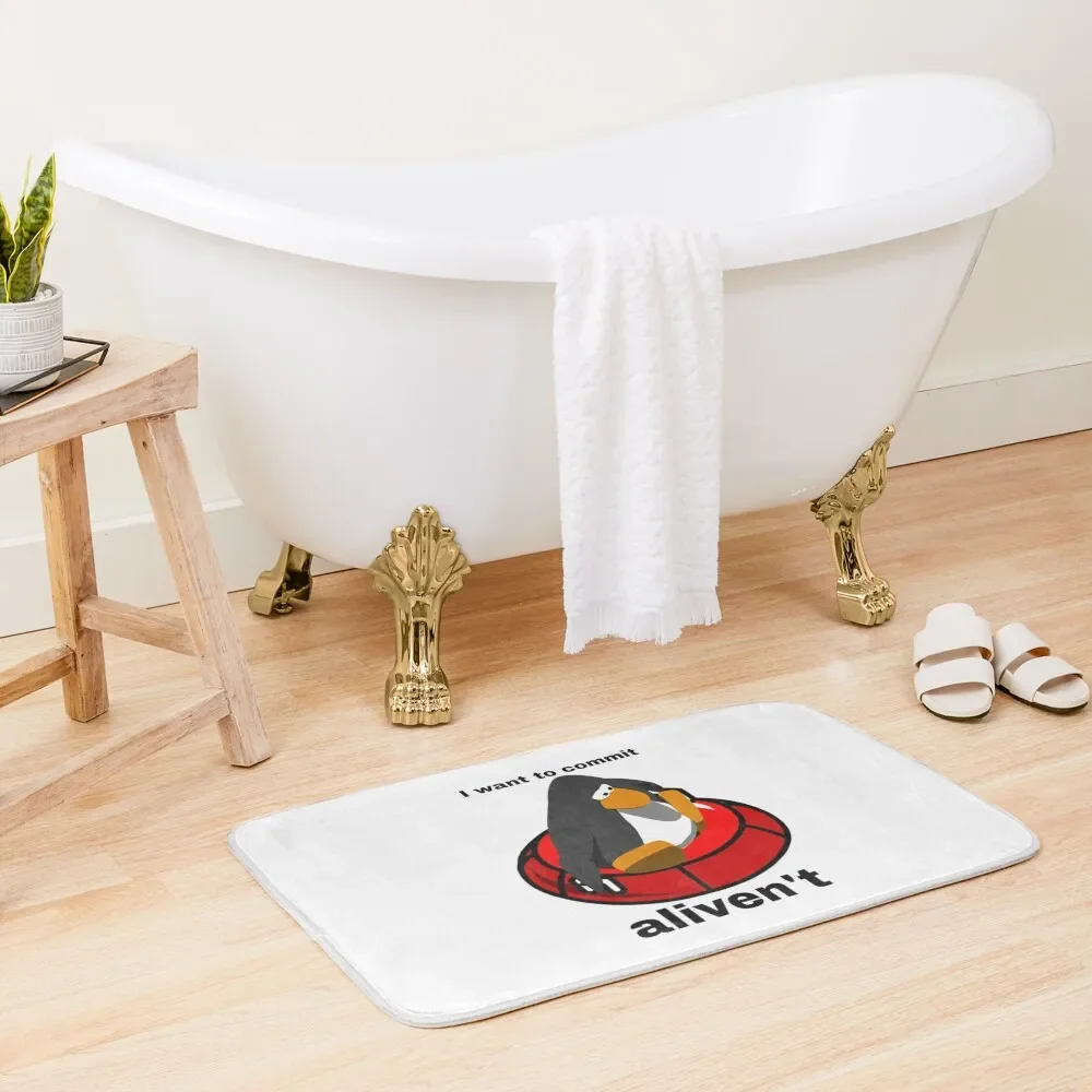 

Club Penguin Bath Mat Anti-Slip Carpet Bathroom Slip Mat