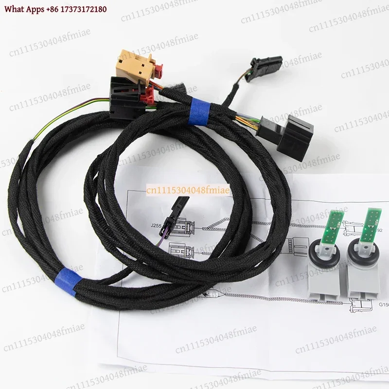 Automatic Air Conditioner Switch Adapter Cable For VW MQB Golf 7 Jetta Tiguan MK2 Passat B8 T-roc Digital ClimateControl Harness
