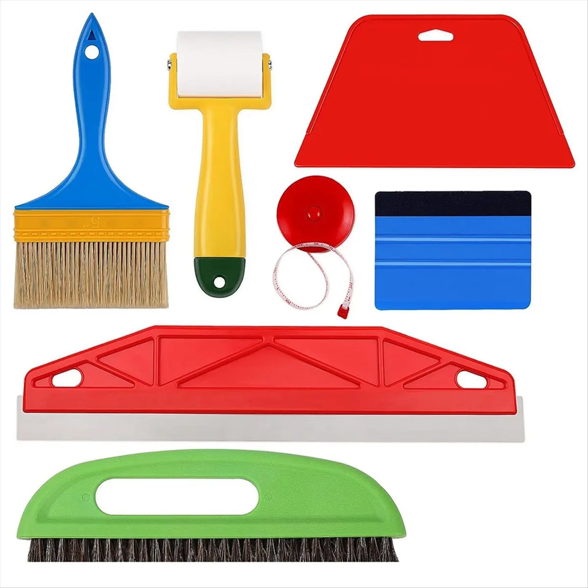 MALL Scraper Film Tool Wallpaper Smoothing Tool Wallpaper Brush for Wallpaper Hanging Painter Sticker Painting Tool Kit