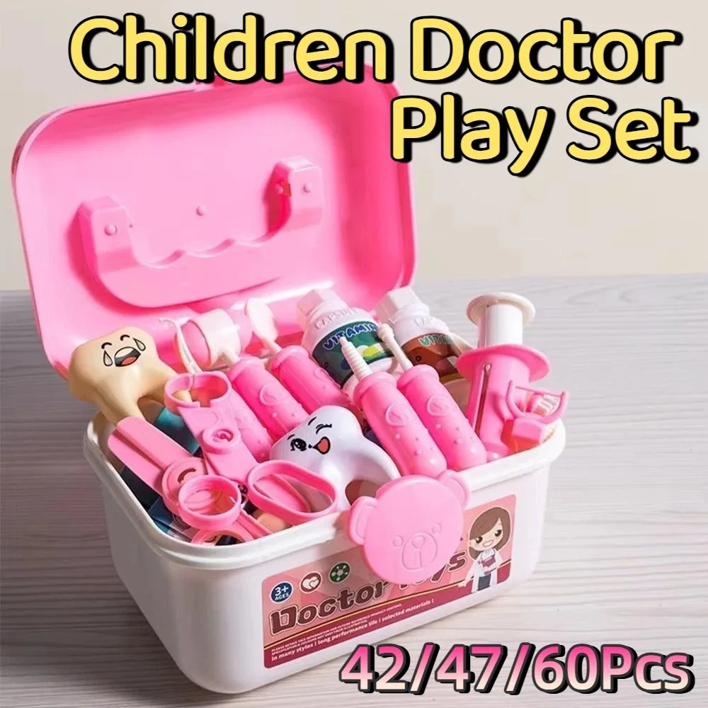 Creative Children Doctor Play Set Simulation Dentist Interactive Kid Stethoscope Doctor Set Funny Educational