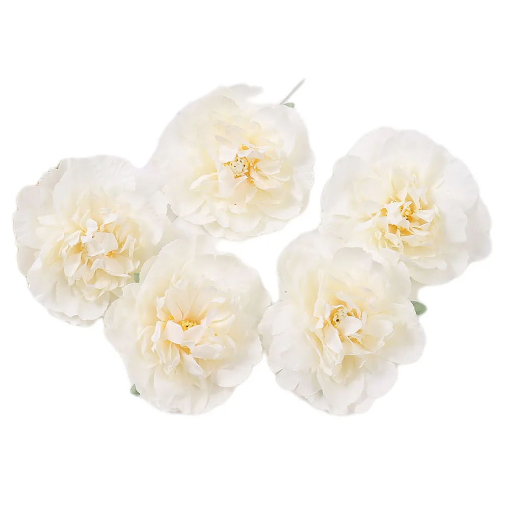 Crafting Needs Artificial Flower Heads Fresh-looking Long-lasting Multi-functional Romantic Vibrant Colors Crafting