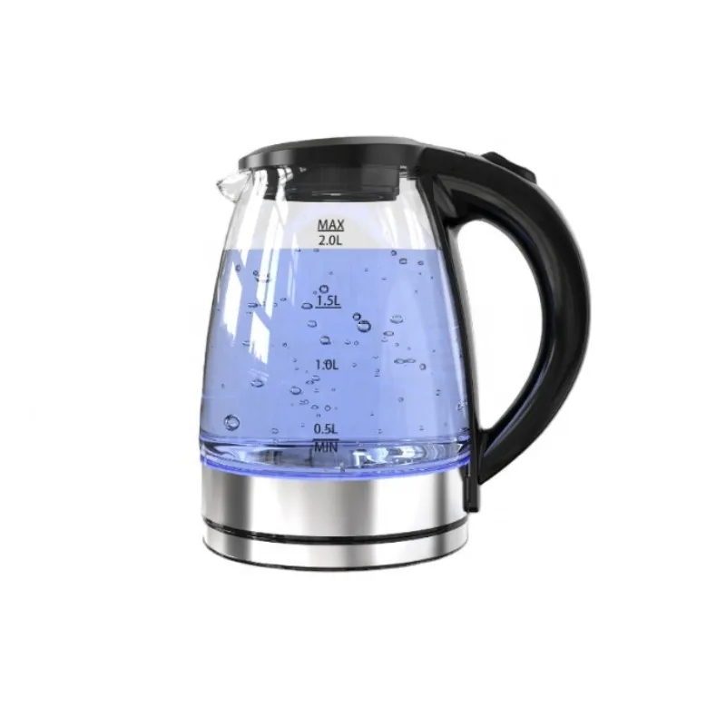 Electric hot water glass kettle 360 degree rotating base Hotel electric glass kettle Household cordless electric kettle