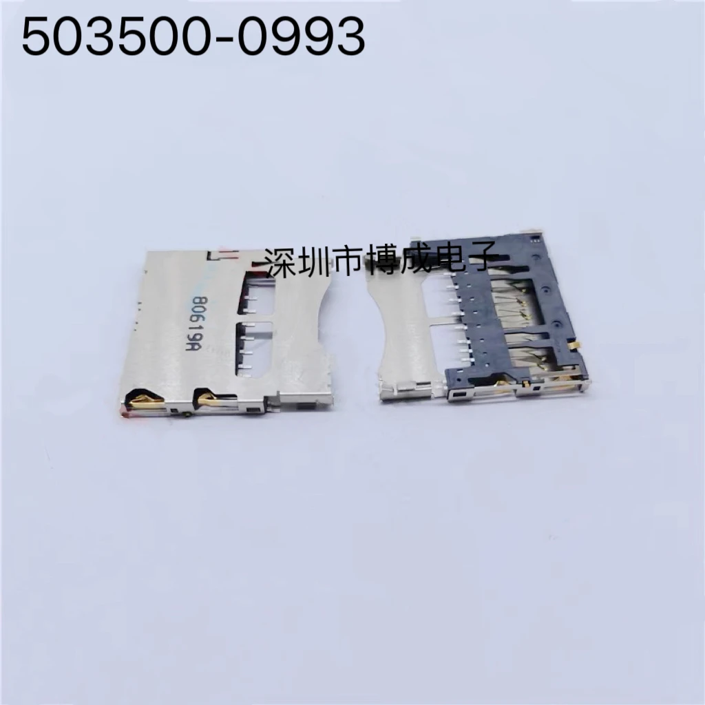 

5PCS MOLEX 503500-0993 SD Card Connector Right Angle SMD Conn 5035000993 Electronic Component