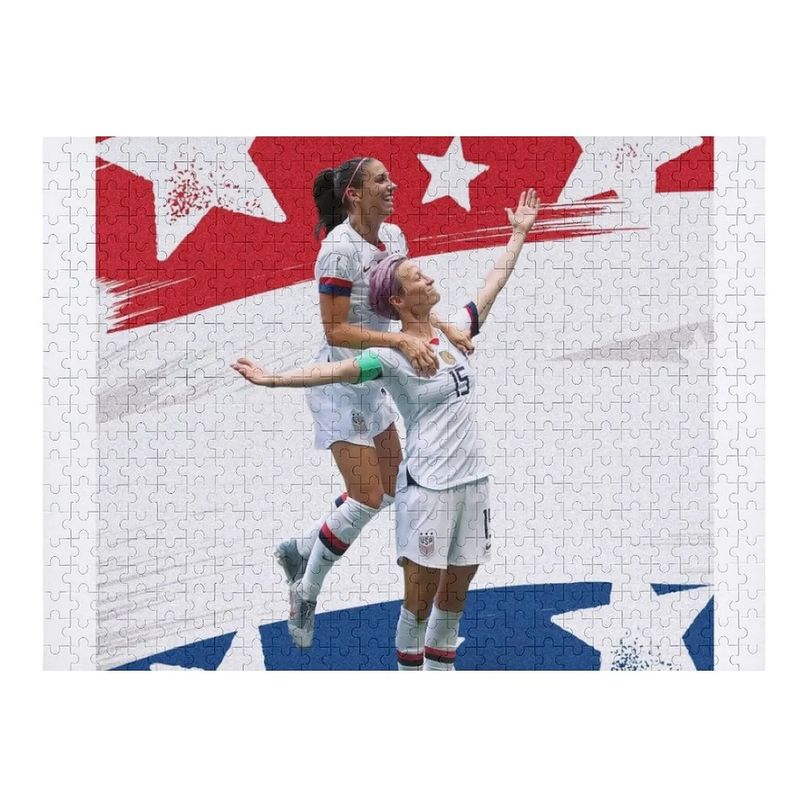 

Wallpaper Morgan and Rapinoe Jigsaw Puzzle Jigsaw Custom Picture Personalized Gift Ideas Puzzle