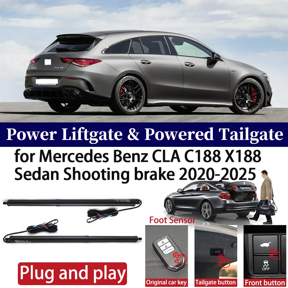 Для Mercedes Benz CLA C188 X188 седан съемный тормоз 2020-2025 автомобиль авто мощность электрическая задняя дверь багажника система закрытия багажника