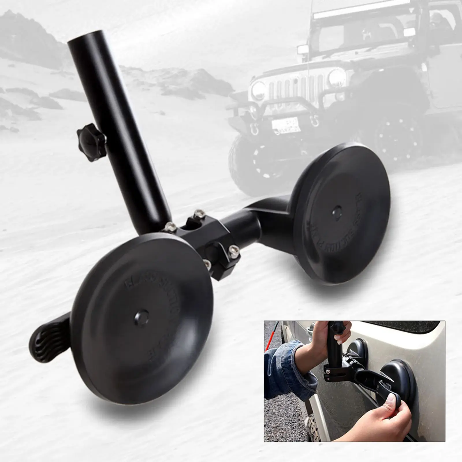 

Кронштейн для флагштока, двойная присоска, универсальный кронштейн для крепления на столб, регулируемая присоска для тяжелых автомобилей, внедорожников