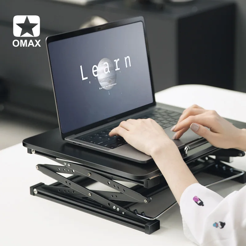 Liftable folding laptop stand Standing desk Standing desk study table
