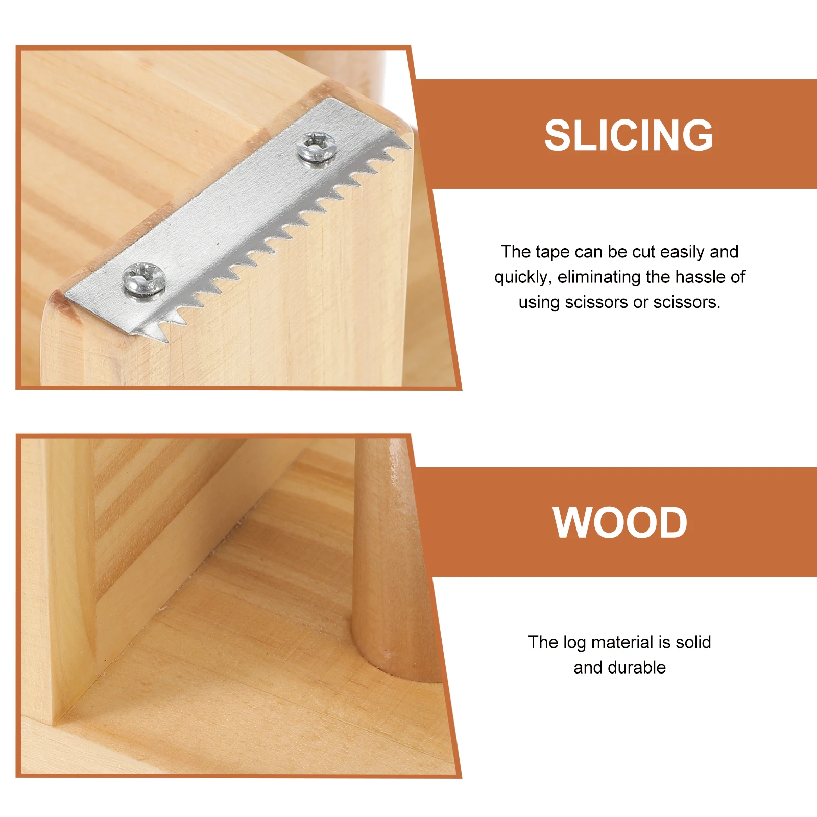 Portable Dispenser For Office Home Use Compact Sticker Cutter Household Tape Holder Professional Desk Dispenser Reusable Tape