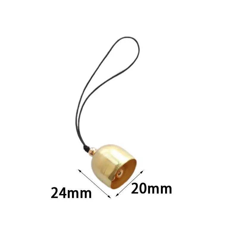 New 2cm Mini Metal Bell DIY Wind Chime Doorbell Ornament Holiday Hanging Small Wind Chime