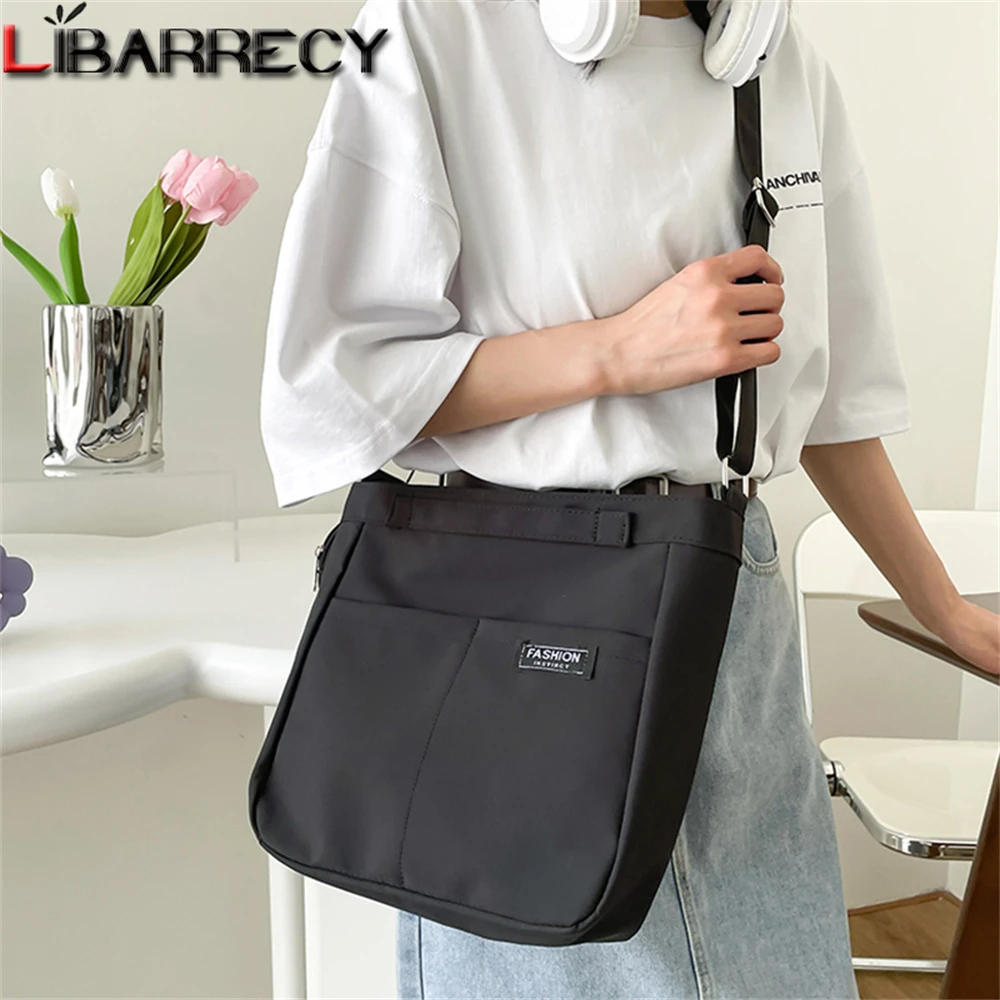 

Shoulder Bags Women Solid All-match Simple Multifunction Handbags Large Capacity Crossbody Bags for Women Teens Purse Sac A Main