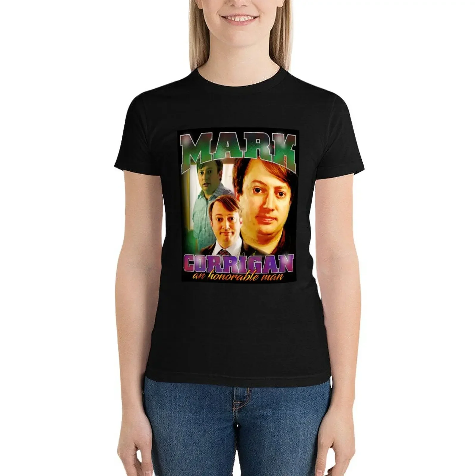 

Mark Corrigan 90s Rap T Shirt T-Shirt hippie clothes vintage clothes fashion woman blouse 2024