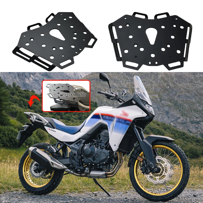 

2025 New For Honda XL750 Transalp XL 750 2023 2024 Rear Luggage Carrier Rack TRANSALP Motorcycle Cargo Rack Storage Box Support